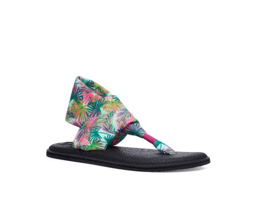 Sanuk Yoga Sling 2 Tropical Vegan - Sanuk Sandals Womens Multicolor - Philippines LJVDPA307